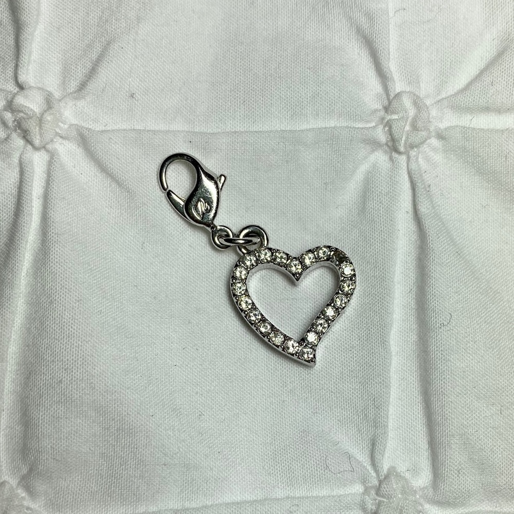 Swarovski Heart Charm